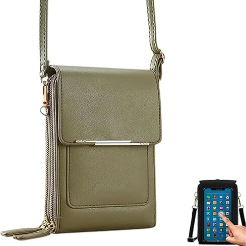 Crossbody Phone Wallet Purse for Women, Touch Screen Cell Phone Bag in Saudi Arabia