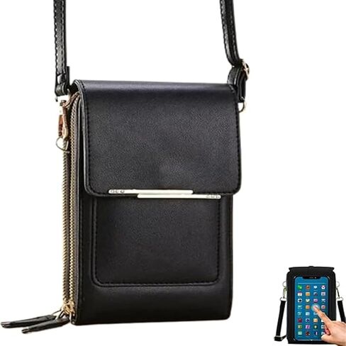 Crossbody Phone Wallet Purse for Women, Touch Screen Cell Phone Bag in Saudi Arabia