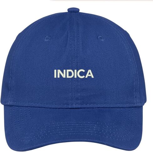 Trendy Apparel Shop Indica Embroidered Soft Cotton Adjustable Cap Dad Hat in Kuwait