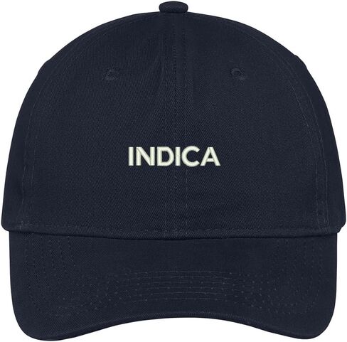 Trendy Apparel Shop Indica Embroidered Soft Cotton Adjustable Cap Dad Hat in Kuwait