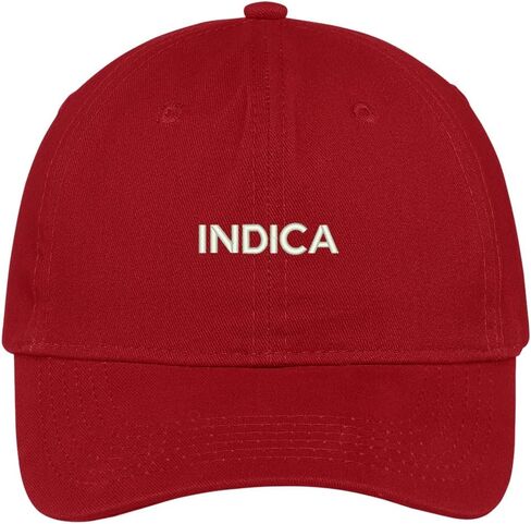 Trendy Apparel Shop Indica Embroidered Soft Cotton Adjustable Cap Dad Hat in Kuwait