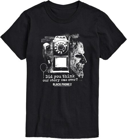 HYBRID APPAREL Black Phone 2 - Collage - Men's Short Sleeve Graphic T-Shirt in Kuwait