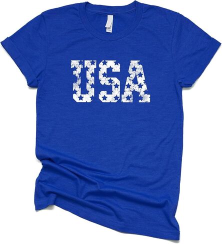 Vintage USA Shirt for Men & Women Patriotic Stars USA T-Shirt in Saudi Arabia