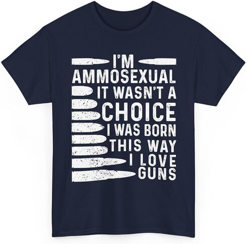 قميص Guns Owner، I'm Ammo-Sexual I Love Guns National Gun Tee للرجال والأب in Kuwait