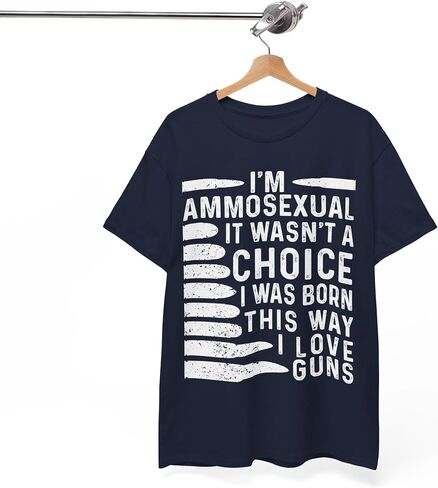 قميص Guns Owner، I'm Ammo-Sexual I Love Guns National Gun Tee للرجال والأب in Kuwait