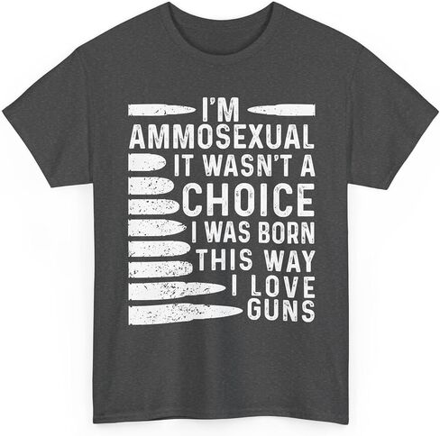 قميص Guns Owner، I'm Ammo-Sexual I Love Guns National Gun Tee للرجال والأب in Kuwait