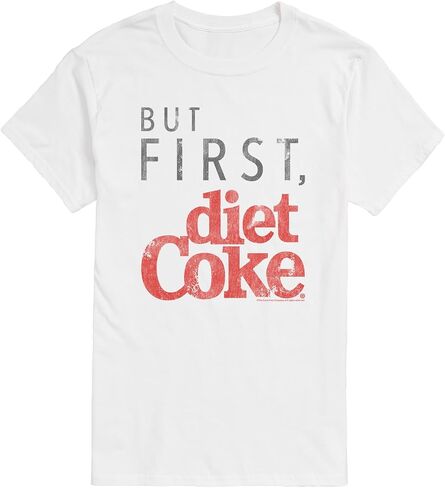 Coca-Cola - But First Diet Coke - Men's Short Sleeve Graphic T-Shirt in Kuwait