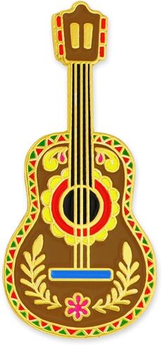دبابيس PinMart Fiesta Lapel - دبابيس المينا المكسيكية للقبعات وحقائب الظهر والحقائب، وديكورات حفلات Cinco de Mayo، مجموعة لطيفة من المينا الصلبة لاحتفالات العيد والهدايا in Kuwait