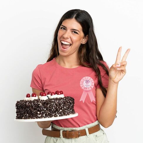 دبوس شارة صفيح لعيد الميلاد العشرين من Pink Bow، دبوس زر لفتاة عيد الميلاد العشرين من Rosette باللون الوردي، وقوس Coquette عشرون جائزة شريط بروش لوازم الحفلات in Kuwait