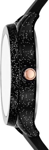 Skechers Women's Carmelina Analog Black Silicone Watch (Model: SR6334) in Kuwait