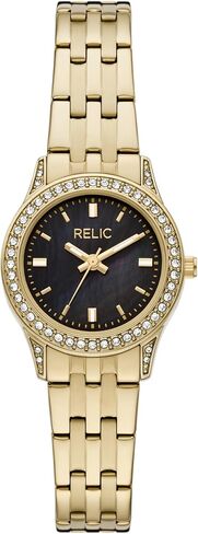 RELIC Women's Astrid Three-Hand Gold-Tone Stainless Steel Watch (Model: ZR37302) in Saudi Arabia