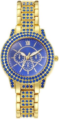 7 Pcs Women Simple Crystal Roman Numerals Scale Dial Analog Quartz Wrist Watches Wholesale Watches in Kuwait