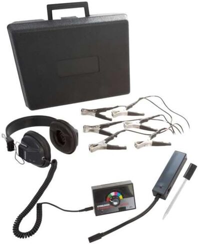 STEELMAN ChassisEAR/EngineEAR مجموعة التشخيص التلقائي، سماعة الطبيب الإلكترونية، أجهزة استشعار الاهتزاز المشبك، سماعات الرأس فوق الأذن in Kuwait