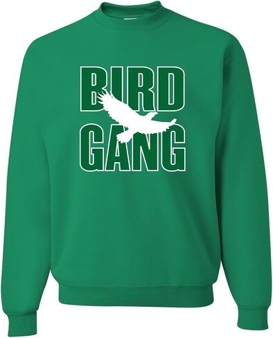 Go All Out Medium Kelly Adult Bird Gang Sweatshirt Crewneck in Kuwait