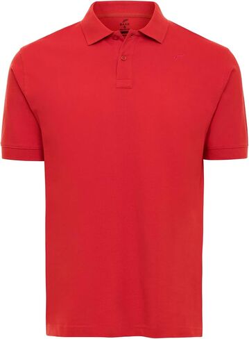 BAAZ Men's Classic Polo Shirt - Short Sleeve Elbow Length, Solid Cotton, Athletic Shirt in Saudi Arabia