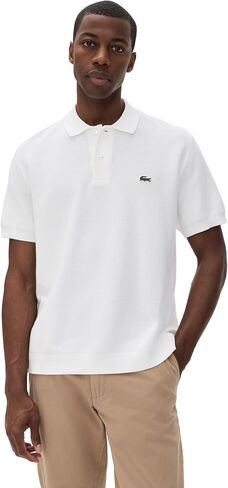 Lacoste Men's Textured Knit Polo in Kuwait