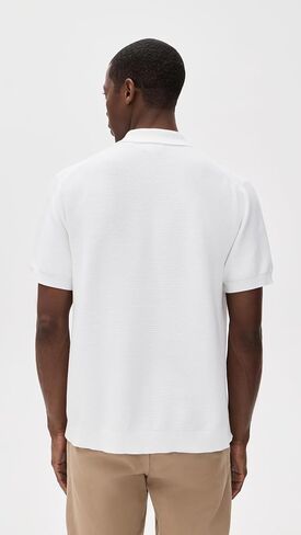 Lacoste Men's Textured Knit Polo in Kuwait