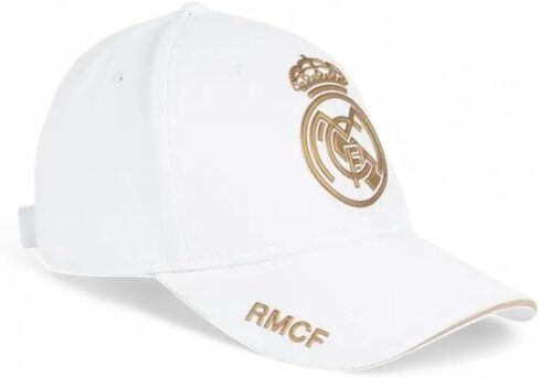 Real Madrid FC Rm3Go19 Adult Unisex, White/Gold in Saudi Arabia