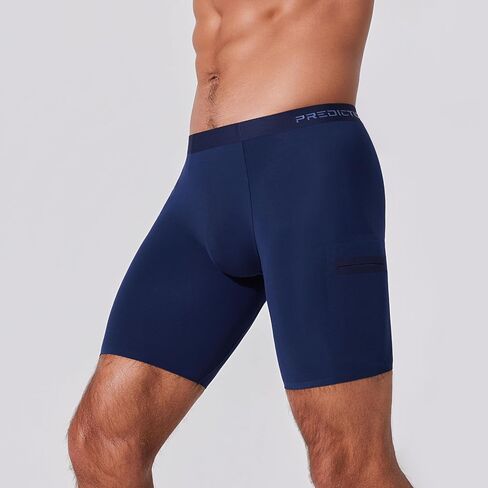 PREDICTION Men's Boxer Brief - Hidden Patented Utility Pocket(s) for Travel, Gym & Adventure | Seamless 4-Way Stretch Modal in Saudi Arabia