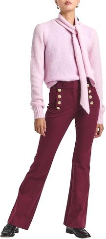 Derek Lam 10 Crosby Women's Robertson Flare Trouser in Saudi Arabia