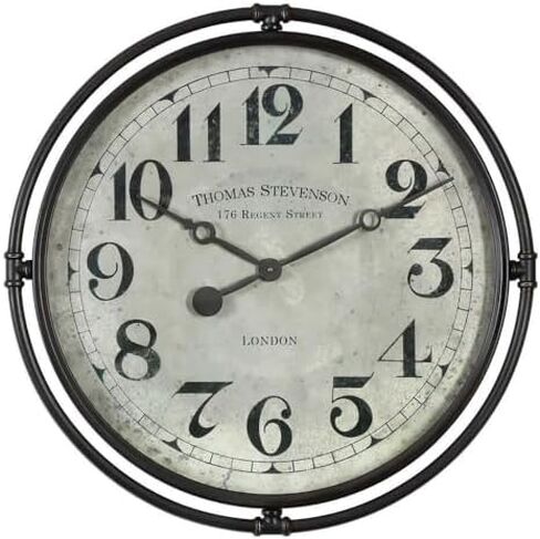 Uttermost Nakul - 29.5 inch Industrial Wall Clock - 29.5 inches Wide by 2.5 inches deep in Kuwait