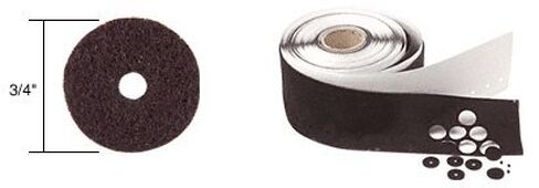 CRL 7334-XCP100 CRL غسالات لباد سوداء بقطر 3/4 بوصة - عبوة من 100 قطعة in Kuwait