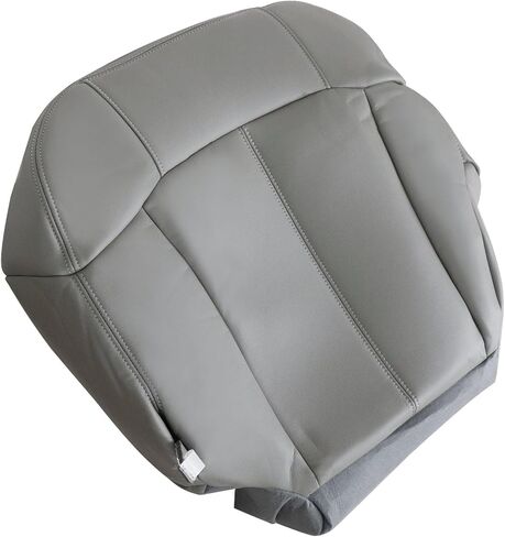 FZJDSD Gray Driver Side Bottom Microfiber Leather Seat Cover Compatible with Chevy Silverado Suburban Tahoe GMC Sierra Yukon 1999 2000 2001 2002 in Kuwait