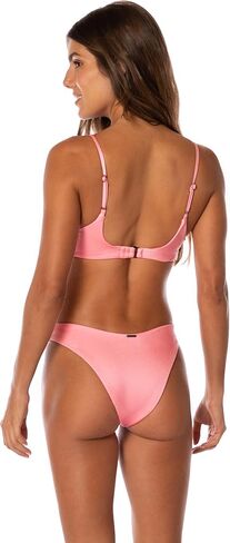 Maaji 3304 Regular Rise Thin Side Cheeky Cut Women Bottom SWIMWEAR Pink in Kuwait
