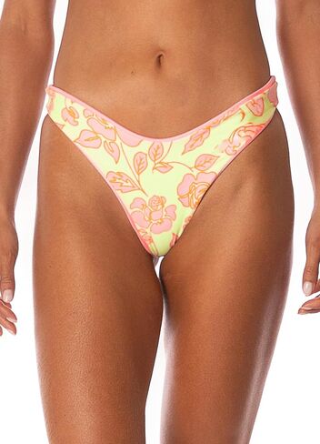 Maaji 3304 Regular Rise Thin Side Cheeky Cut Women Bottom SWIMWEAR Pink in Kuwait