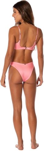 Maaji 3304 Regular Rise Thin Side Cheeky Cut Women Bottom SWIMWEAR Pink in Kuwait