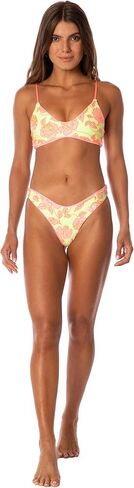 Maaji 3304 Regular Rise Thin Side Cheeky Cut Women Bottom SWIMWEAR Pink in Kuwait