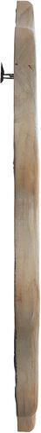 Howard Elliott Collection Pine Ripples Round Mirror Round Brown 24H x 24W x 1D in Kuwait