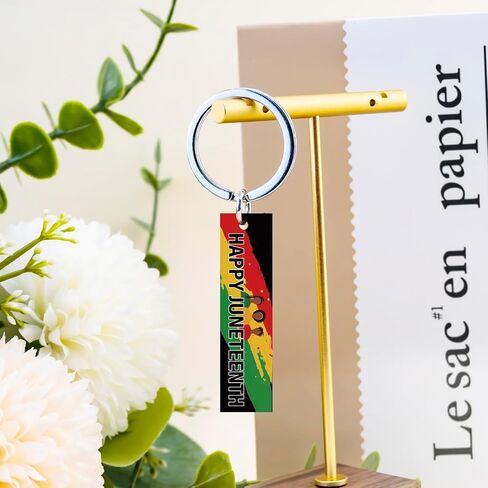 Juneteenth Gifts for Teen Boys Juneteenth Day Party Favors Freedom Gifts for Women Men Cool Keychain Happy Black Freedom Independence Day Gift Ideas for Male Female in Saudi Arabia