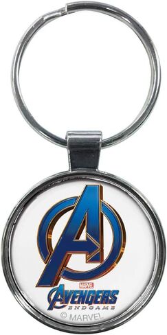 Ata-Boy Marvel Comics Avengers Endgame Insignia 1.5" Fob Keychain for Keys, Backpack Pulls and More in Kuwait