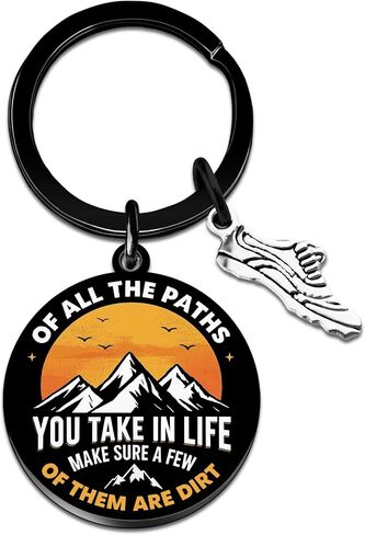 Hiking Gifts for Women Men Hiking Essentials Cool Gifts for Outdoorsy Hikings Accessories for Men Women Funny Gift for Hikers Suitable for Hikings Bags Car Keys Wallets Backpacks in Kuwait