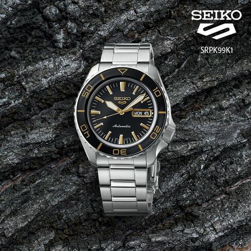 SEIKO 5 Sports SKX Automatic Black Dial Men's Watch SRPK99K1 in Kuwait