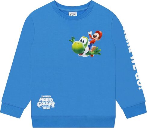 Super Mario Galaxy Movie, Boys Pullover Hoodie, Mario Sweatshirt in Kuwait