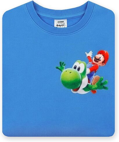 Super Mario Galaxy Movie, Boys Pullover Hoodie, Mario Sweatshirt in Kuwait