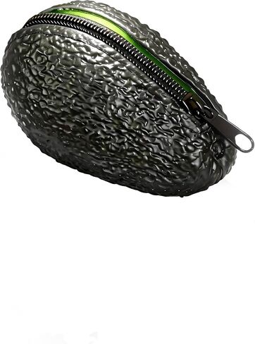 Avocado Coin Purse Pouch, Novelty Portable Purse Wallets with Zipper, Avocado Funny Gifts Wristlet Wallets for Lover Women Kids Friend in Kuwait