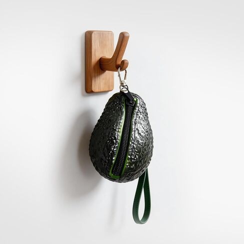 Avocado Coin Purse Pouch, Novelty Portable Purse Wallets with Zipper, Avocado Funny Gifts Wristlet Wallets for Lover Women Kids Friend in Kuwait