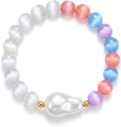 Dopamine Bracelet UV Reactive Colorful Rainbow Beaded Bracelet Color Changing Mood Bracelets Dopamine Jewelry Summer Beach Vacation Gift in Saudi Arabia