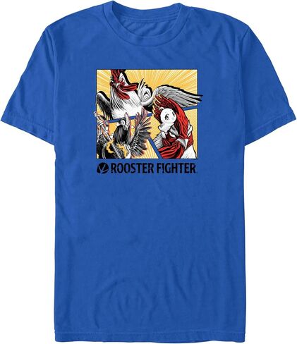 Men's Rooster Fighter Bird Fight Panels T-Shirt in Kuwait