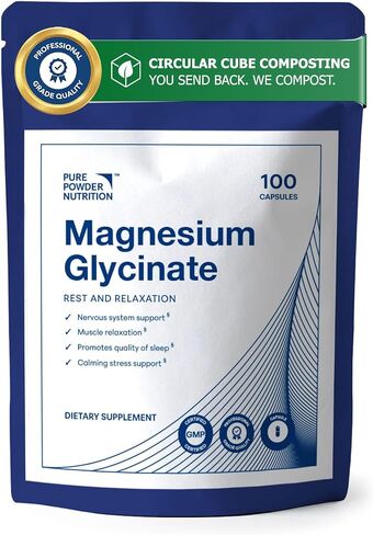Magnesium Glycinate | Capsules (100 Serves) in Kuwait
