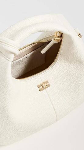 Ganni Women's Mini Grained Hobo Bag in Saudi Arabia