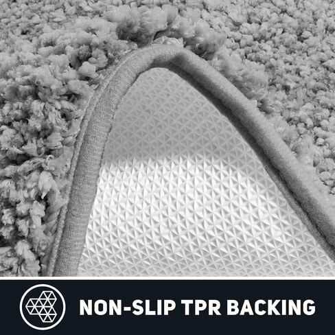 Ultra Soft Microfiber Bathroom Rug Set 3 Pieces - Non Slip Quick Dry Bath Mats for Bathroom Floor, Absorbent Shower Rugs with 20x32"/17x24"/20x24", Machine Washable Bath Rugs for Tub, Shower, Vanity in Saudi Arabia