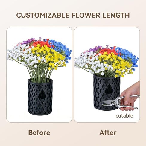 Disguise Camera Vase Compatible with Ring Outdoor Cam (Stick Up Cam) & Indoor Cam (1080p Edition) – Artificial Flower Included in Saudi Arabia