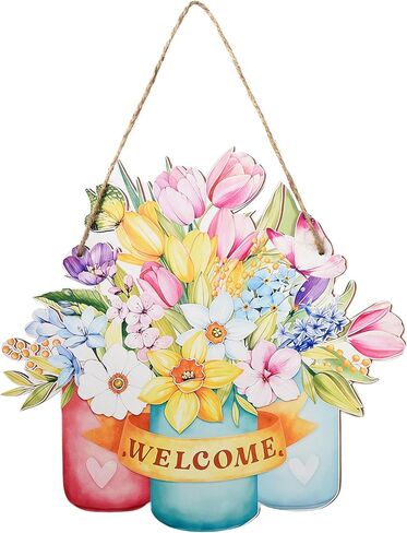 Wooden Fourth of July Wreath Decoration Door Hanger(Independence Day) | for Front Door American Flag Independence Day in Saudi Arabia