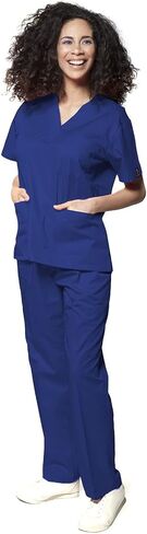 مجموعة ملابس نسائية كلاسيكية مكونة من 8 جيوب من Dress A Med - قميص علوي وسروال in Kuwait