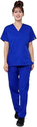 مجموعة ملابس نسائية كلاسيكية مكونة من 8 جيوب من Dress A Med - قميص علوي وسروال in Kuwait