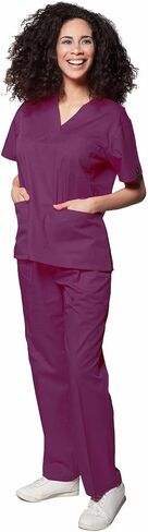 مجموعة ملابس نسائية كلاسيكية مكونة من 8 جيوب من Dress A Med - قميص علوي وسروال in Kuwait